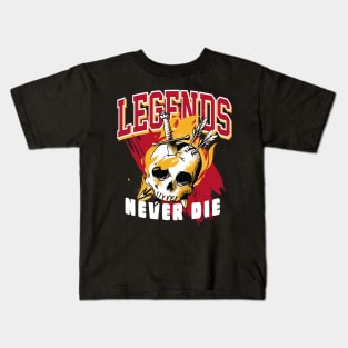 Legends Never Die Cardinal Kids T-Shirt